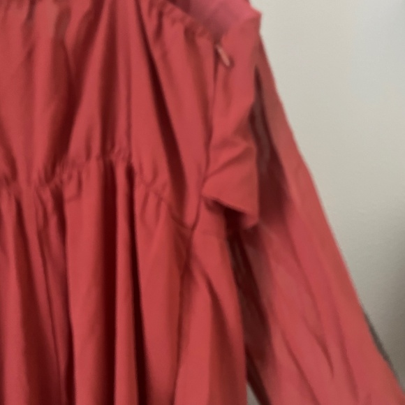 CUPSHE X Madison Honeymoon Wrap Bow Tie Jumpsuit Burnt Orange EUC - Picture 7 of 13